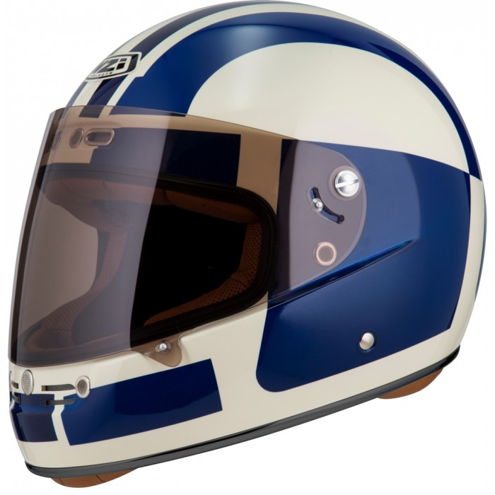 NZI Κράνος Street Track Comando White / Blue ΚΡΑΝΗ